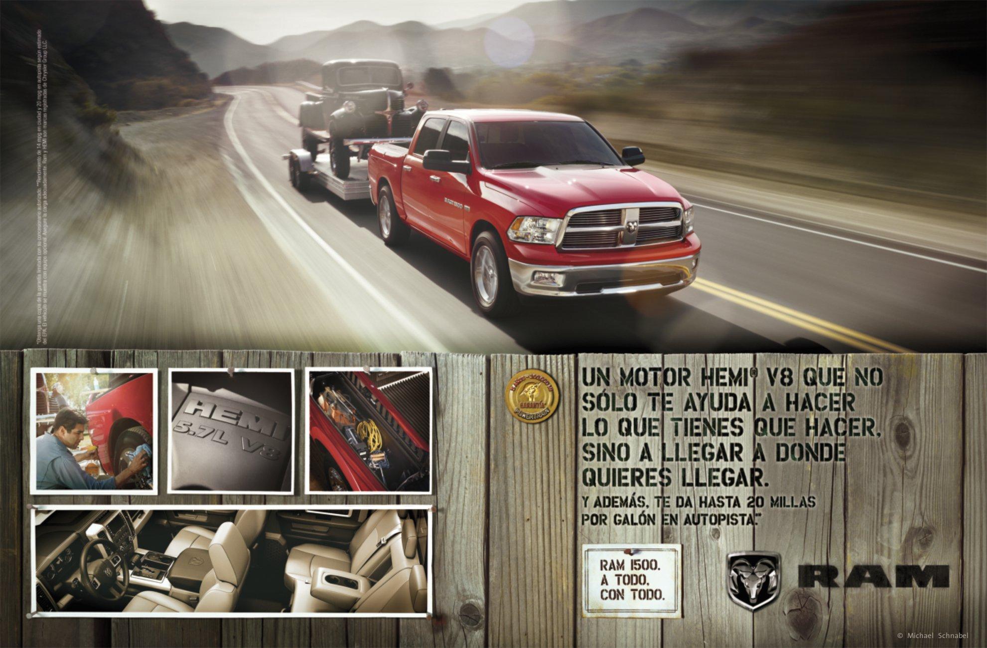 RAM Dodge espanol spanish print ad