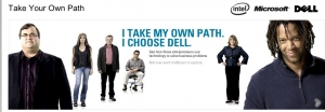 Take your own path Dell Global ad campaign Suresh Natarajan & Scott McDermott - photographers